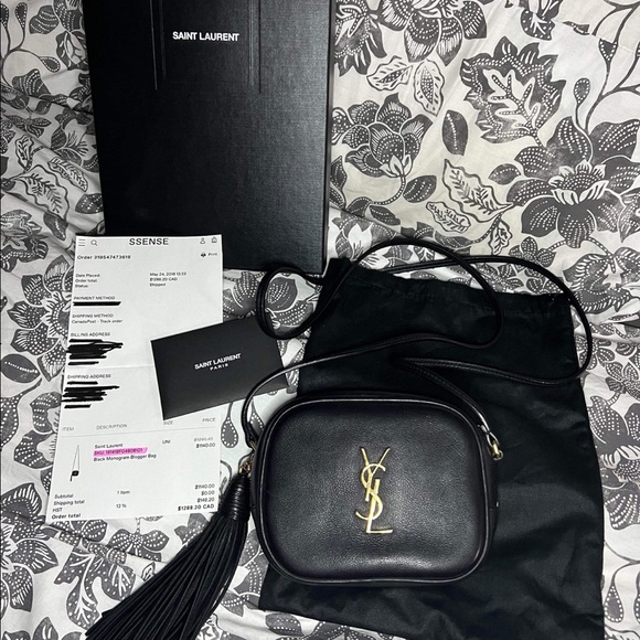 Yves Saint Laurent Mini Blogger Bag - Picture 1 of 11